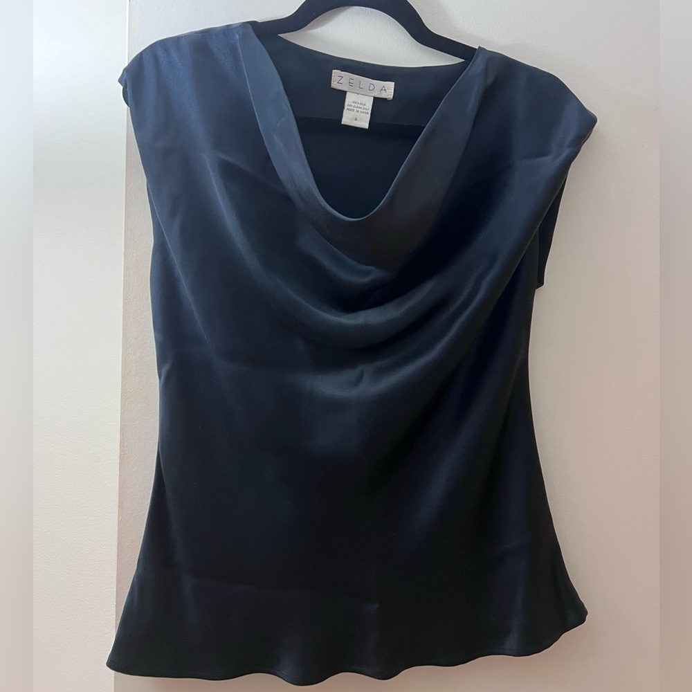 Zelda 100% Silk Blouse